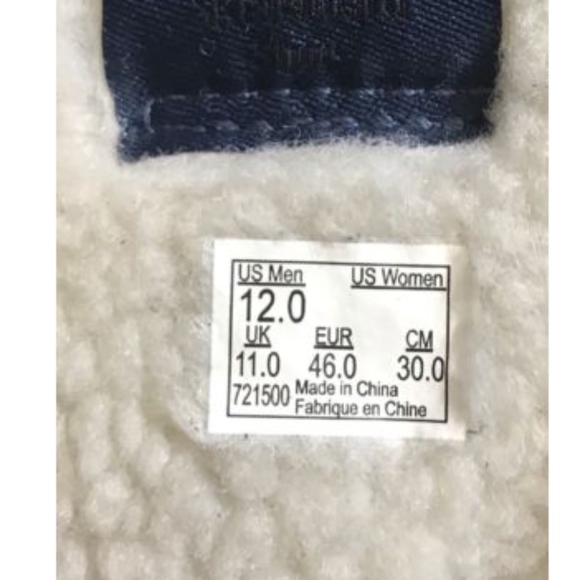 Vans SK8 Hi Reissue Suede Fleece Dress Blues True - Picture 7 of 8